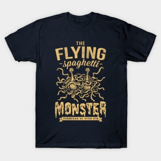 The Flying Spaghetti Monster (dark) T-Shirt